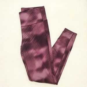 Athleta Pink Purple Athletic Workout Gym Leggings Pants size S